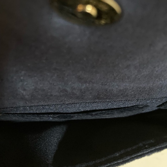 EUC Vintage Mini Faux Suede Crossbody Purse - Picture 4 of 5